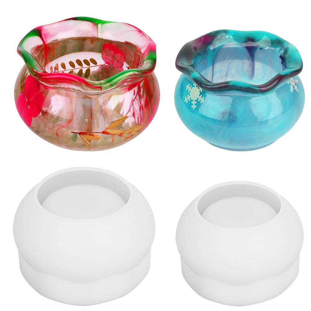 Resin Art Mold - Aquarium-förmige DIY-Harzkleber-Vorrats behälter form, kreative hand