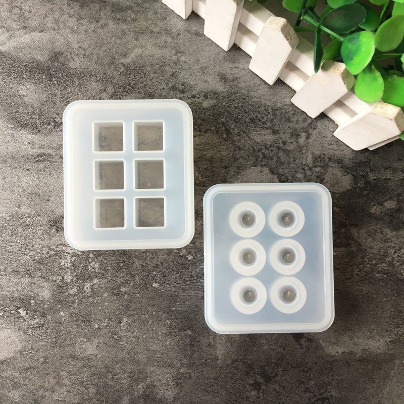 Resin Art Letters - Silikon Form 16mm Cube ball perlen