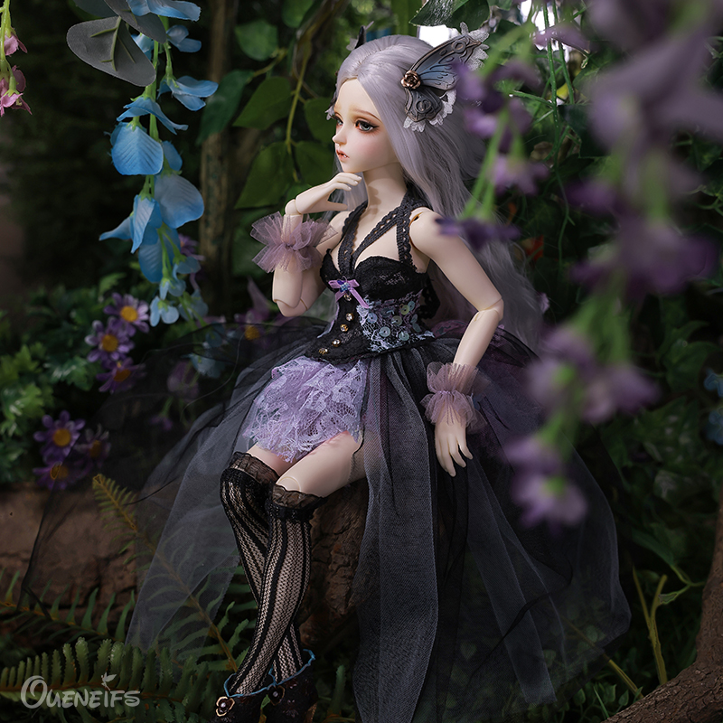 Resin Art Youtube - BJD-Puppe 1/4 Minifee Ingrid mit neuem