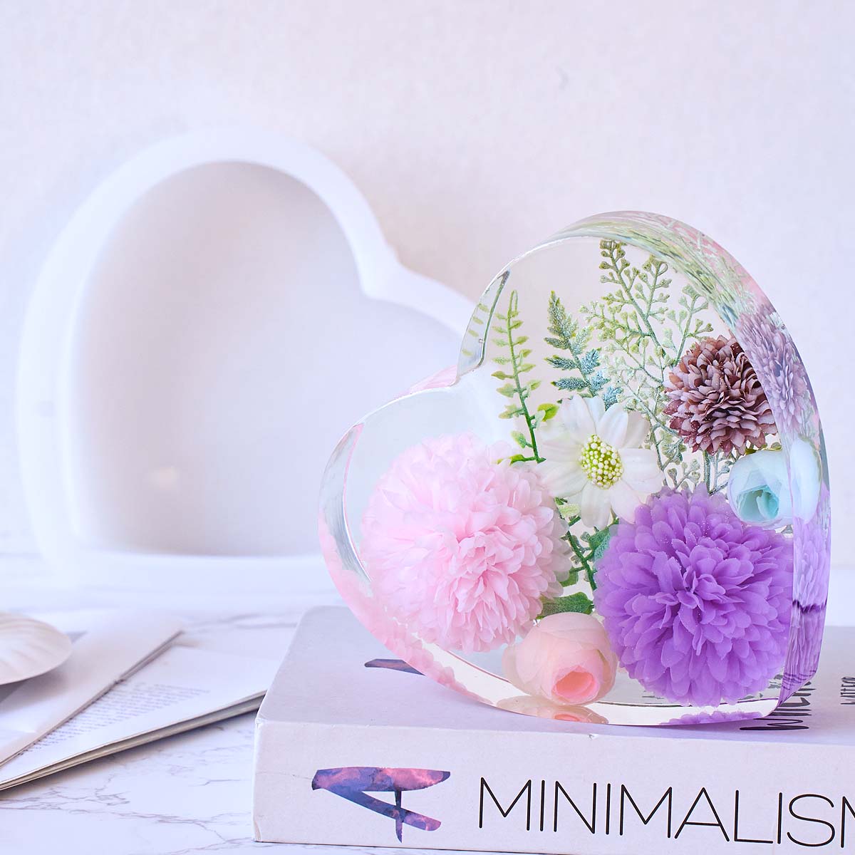 Große Liebes-Silikonform, DIY  – Resin Art Mold Bewertung und Preis