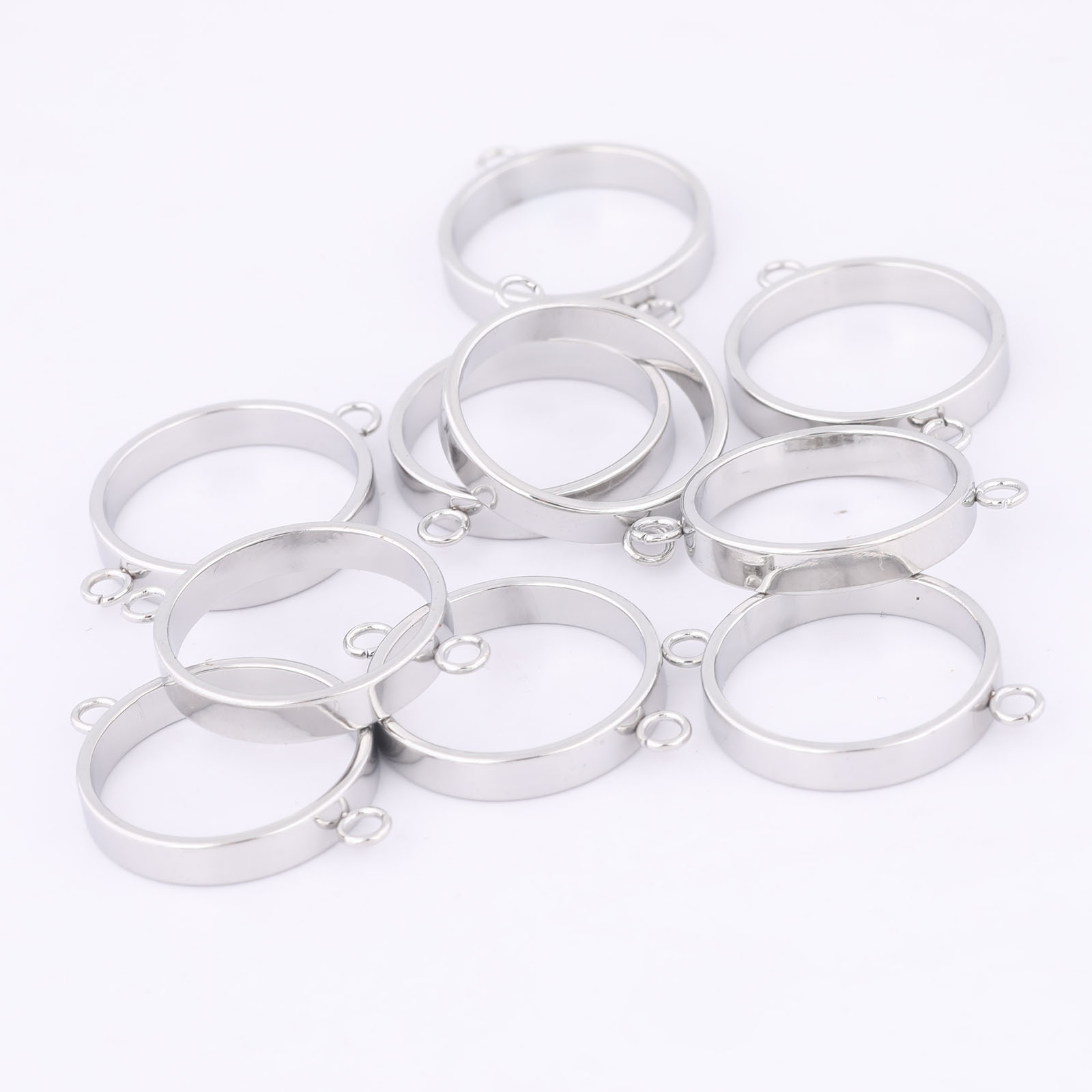 10 Stück Edelstahl 14 mm offen – Resin Art Calligraphy Bewertung und Preis