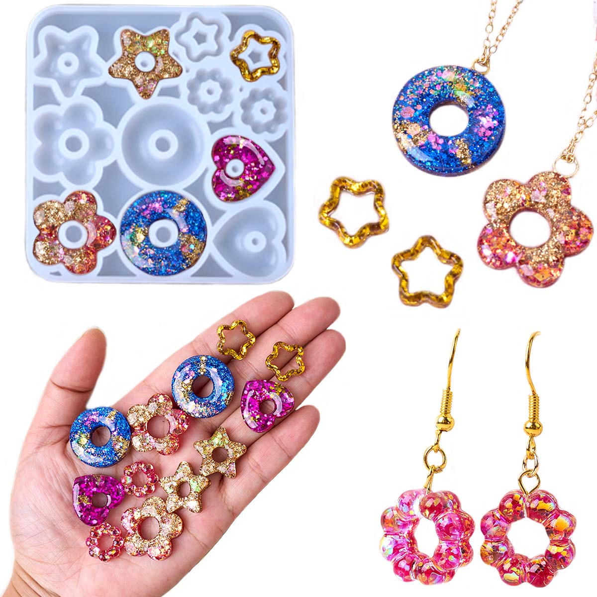 Multifunktionale Schmuck Silik – Resin Art Mold Bewertung und Preis