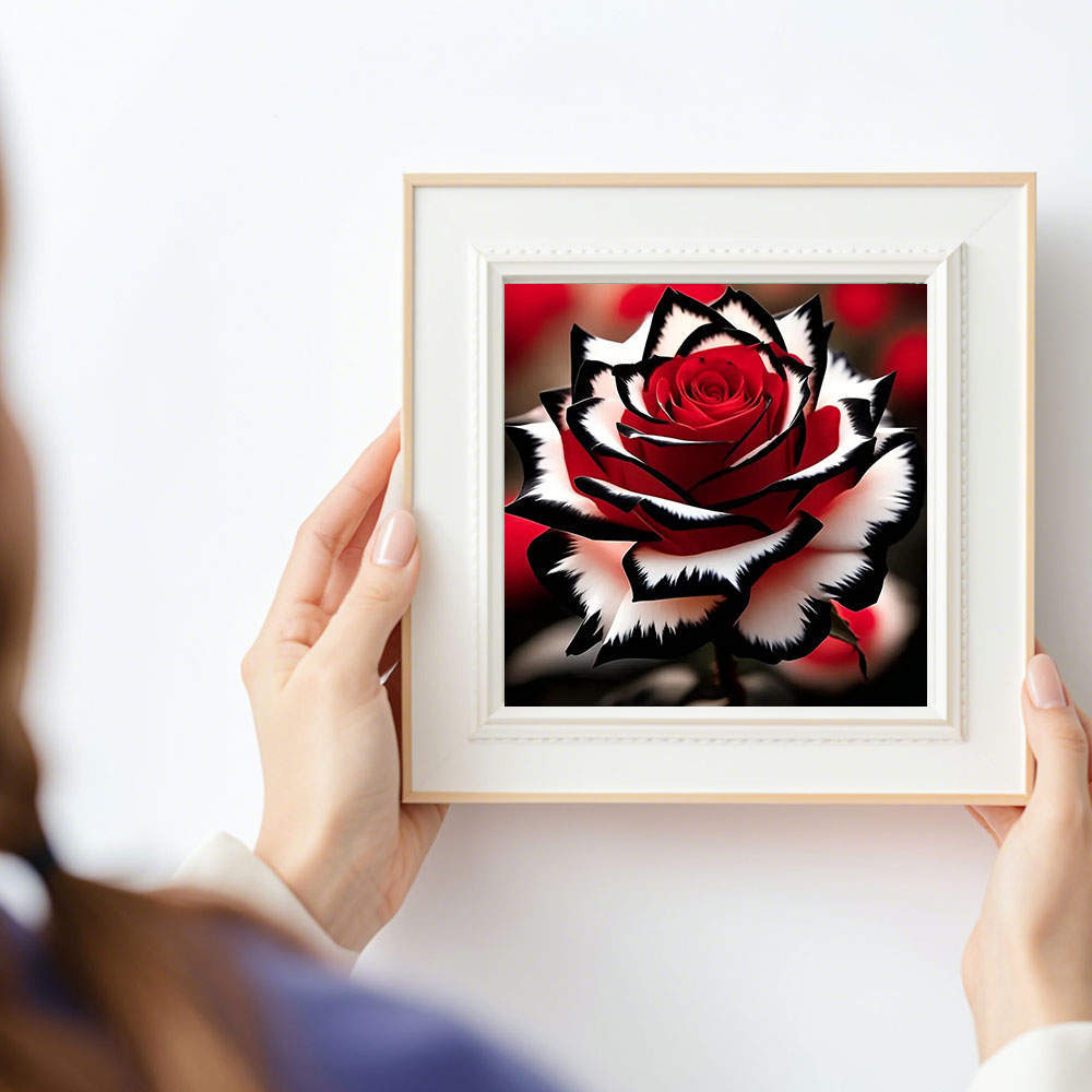 HUACAN 1 Stück Diamant-Gemälde – Resin Art Rose Petals Bewertung und Preis