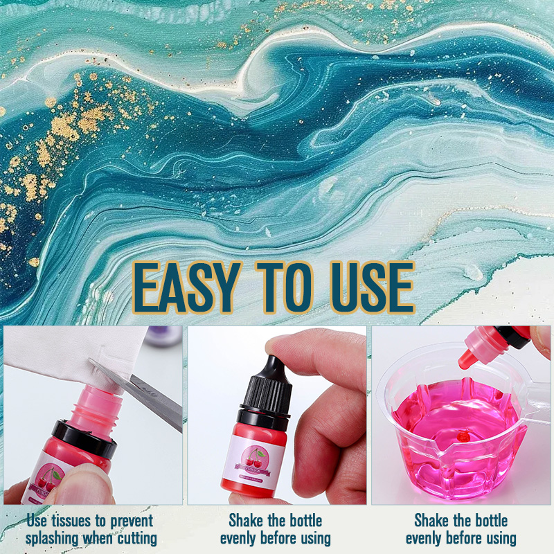 Epoxidharz-Farbpigment, 24 leb – Resin Art Letters Bewertung und Preis