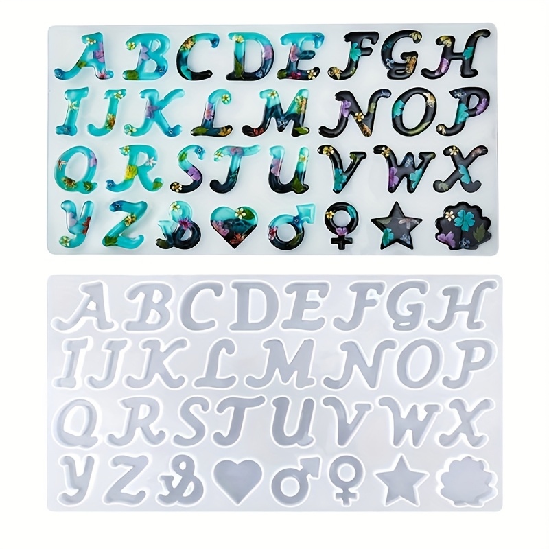 Harzgussform im A-Stil, Spiege – Resin Art Letters Bewertung und Preis