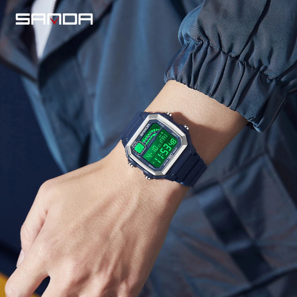 SANDA 6196 Männer Elektronisch – Resin Art Underwater Bewertung und Preis