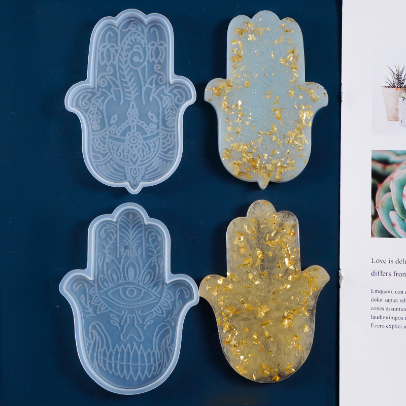 1 Pcs DIY Coaster Hand von Fat – Resin Art Mold Bewertung und Preis