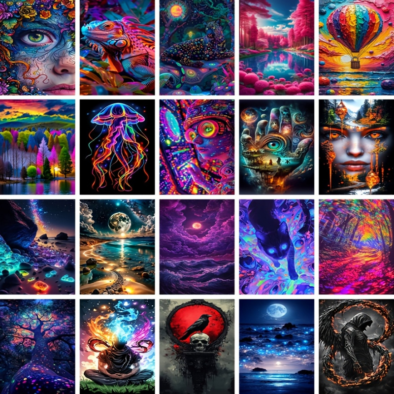 1 Diamantmalerei-Set, einschli – Resin Art Images Bewertung und Preis
