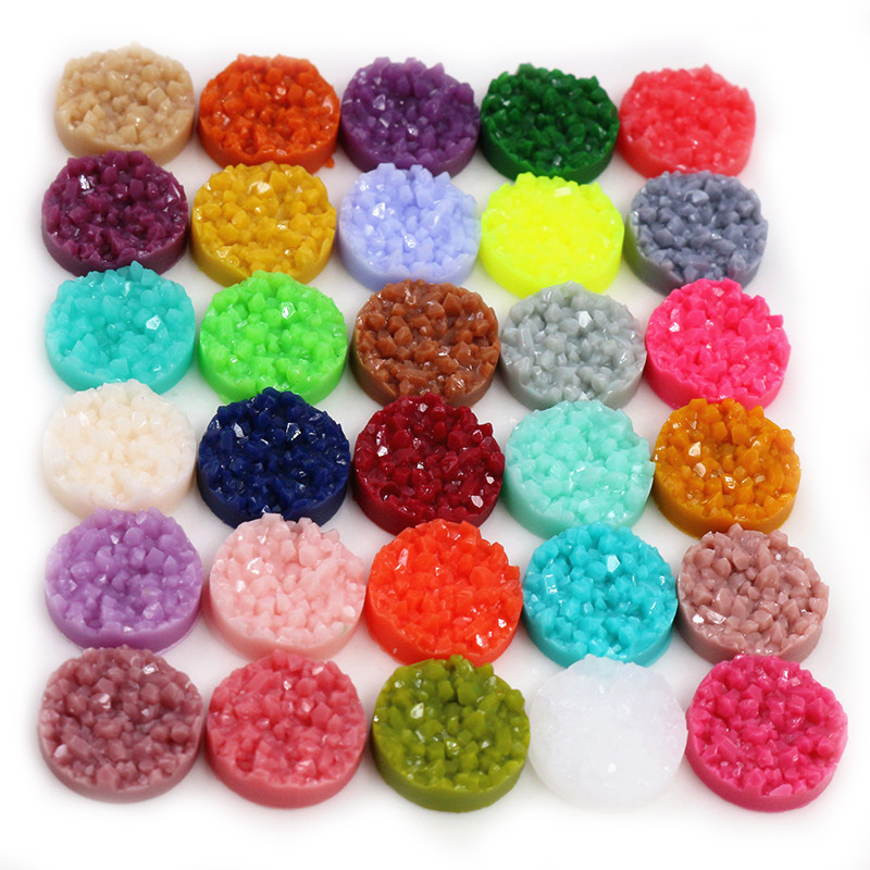 40 Stück Harz Druzy Cabochons  – Resin Art Calligraphy Bewertung und Preis