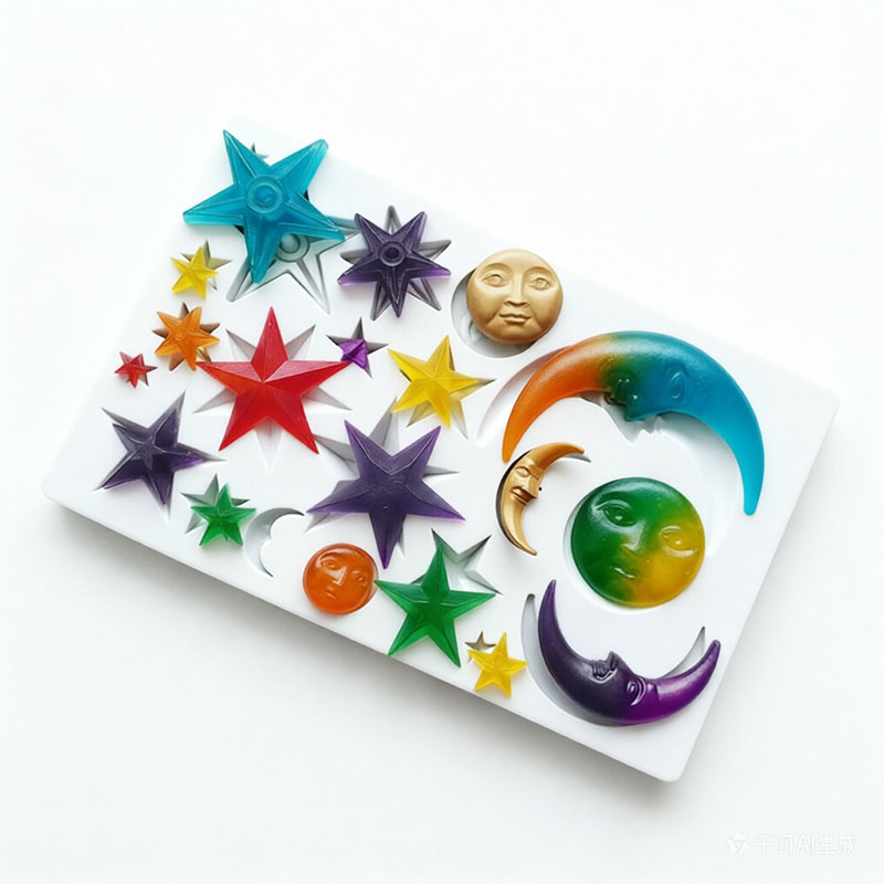 Sonnengesicht, Mond, Sterne, P – Resin Art Mold Bewertung und Preis