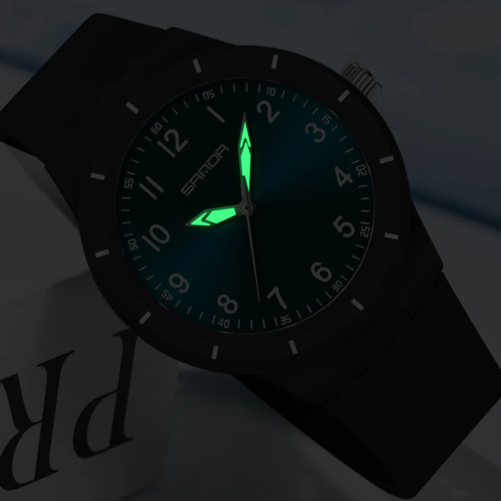 SANDA 9075 Neue Quarzuhr für S – Resin Art Underwater Bewertung und Preis