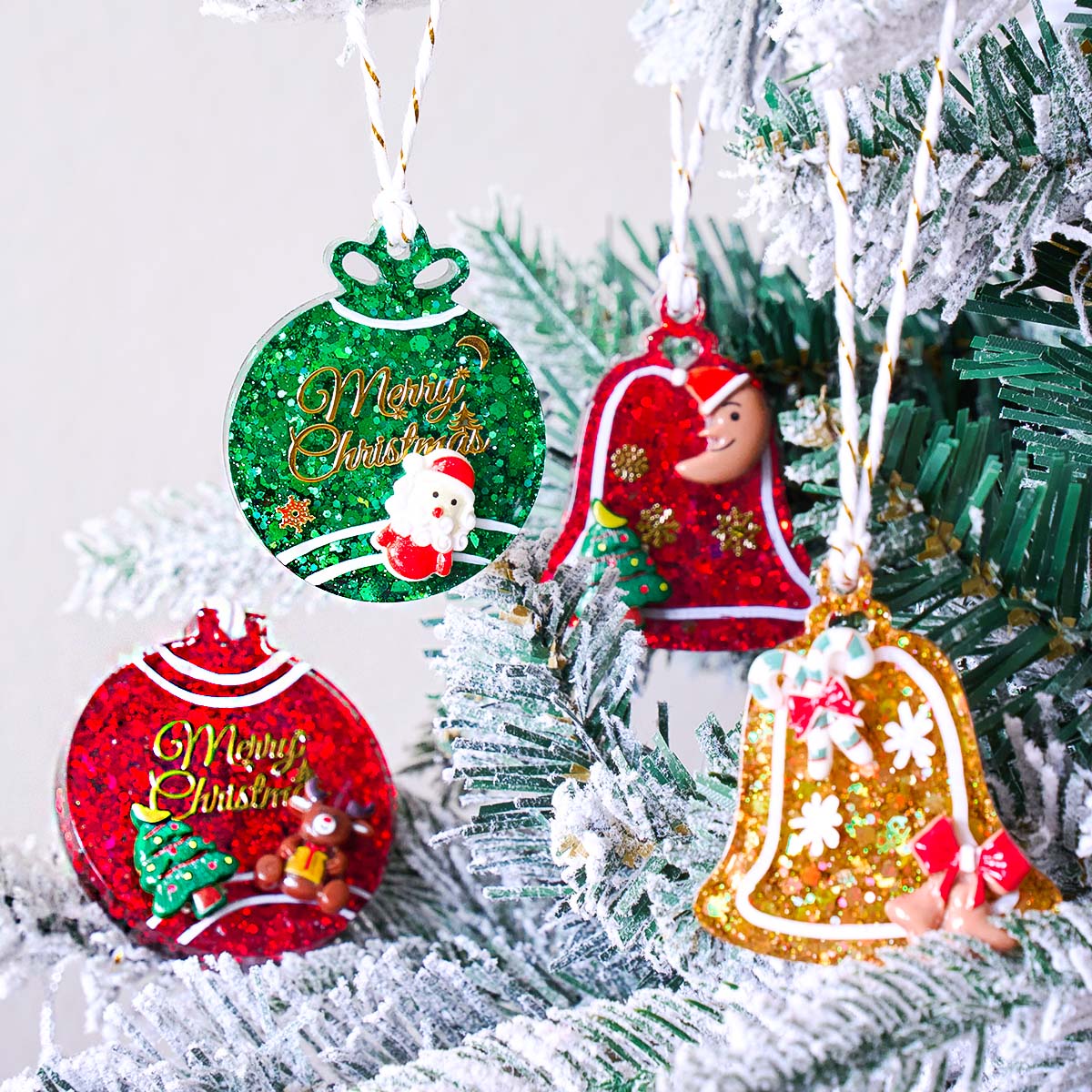 Weihnachten Tag Anhänger Silik – Resin Art Mold Bewertung und Preis
