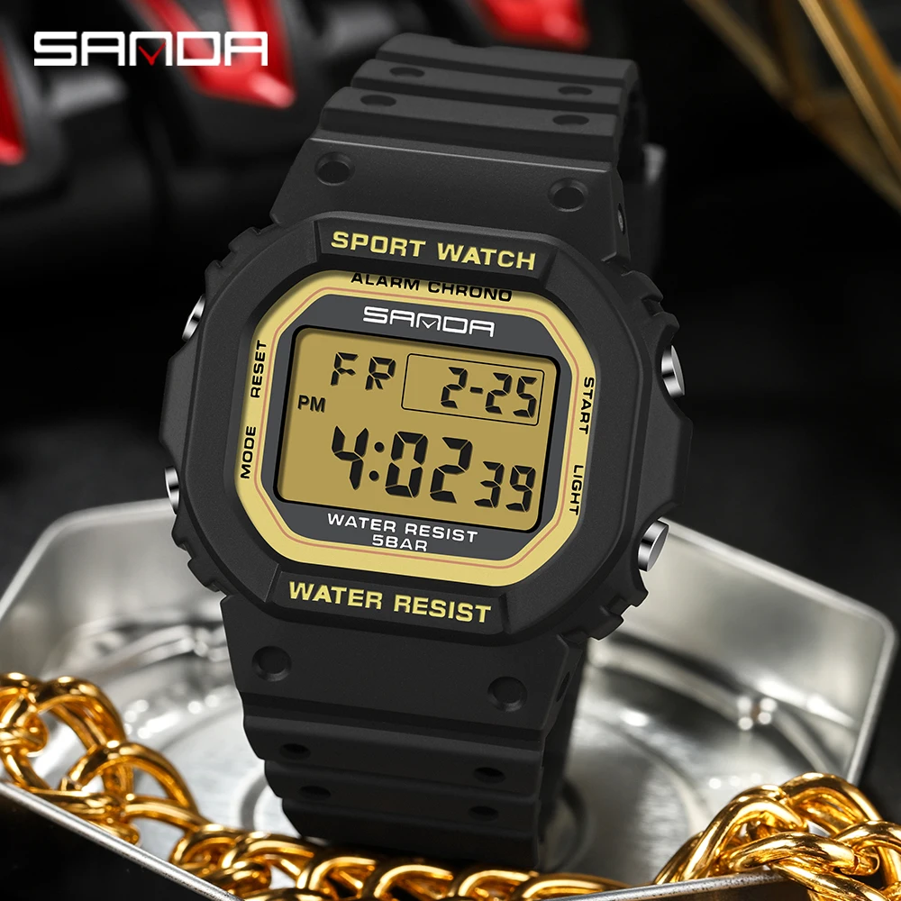 SANDA 2107 Kinderuhr Herren Wa – Resin Art Underwater Bewertung und Preis