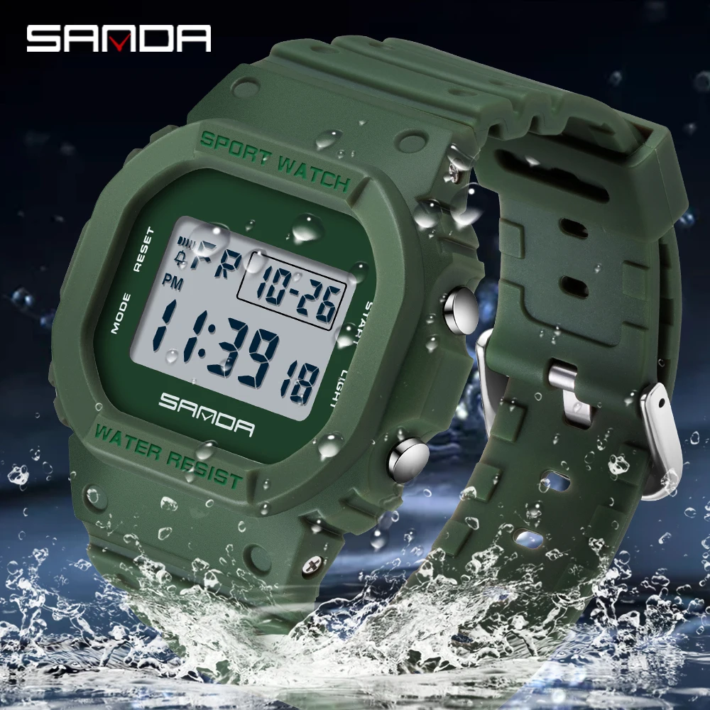 SANDA 2107 Kinderuhr Herren Wa – Resin Art Underwater Bewertung und Preis