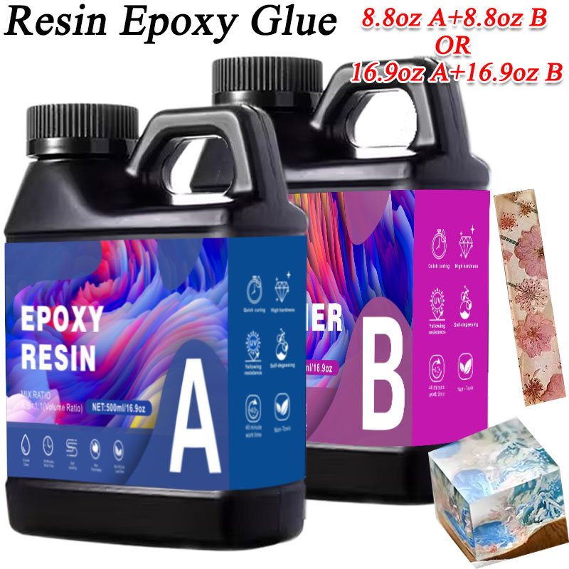 17,6 oz/33,8 oz AB-Harz-Epoxid – Resin Art And Jewelry Bewertung und Preis