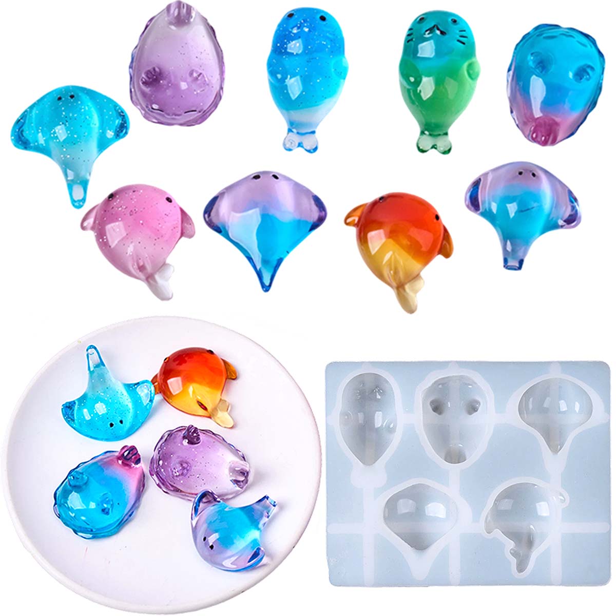 3D-Heilungs-Silikonform mit Ka – Resin Art Mold Bewertung und Preis