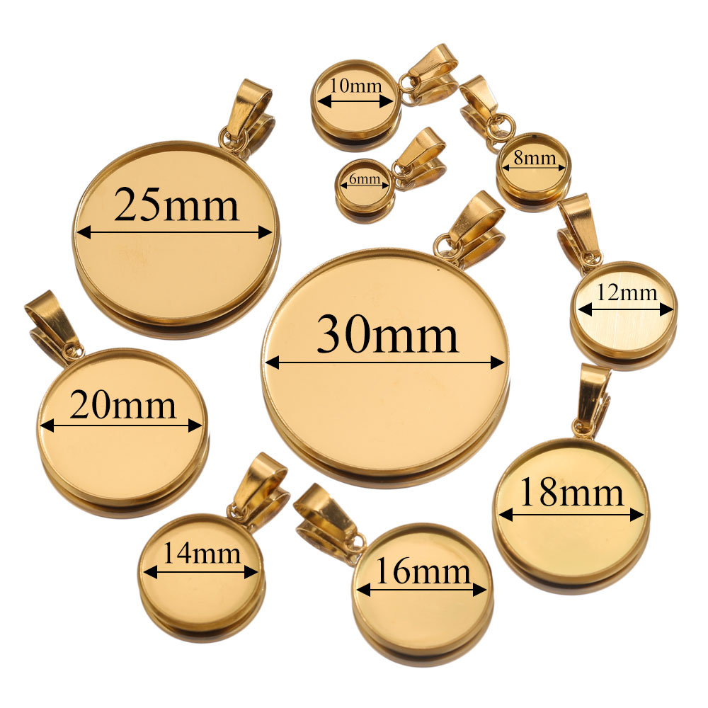 10 Stück Edelstahl Gold Anhäng – Resin Art Calligraphy Bewertung und Preis