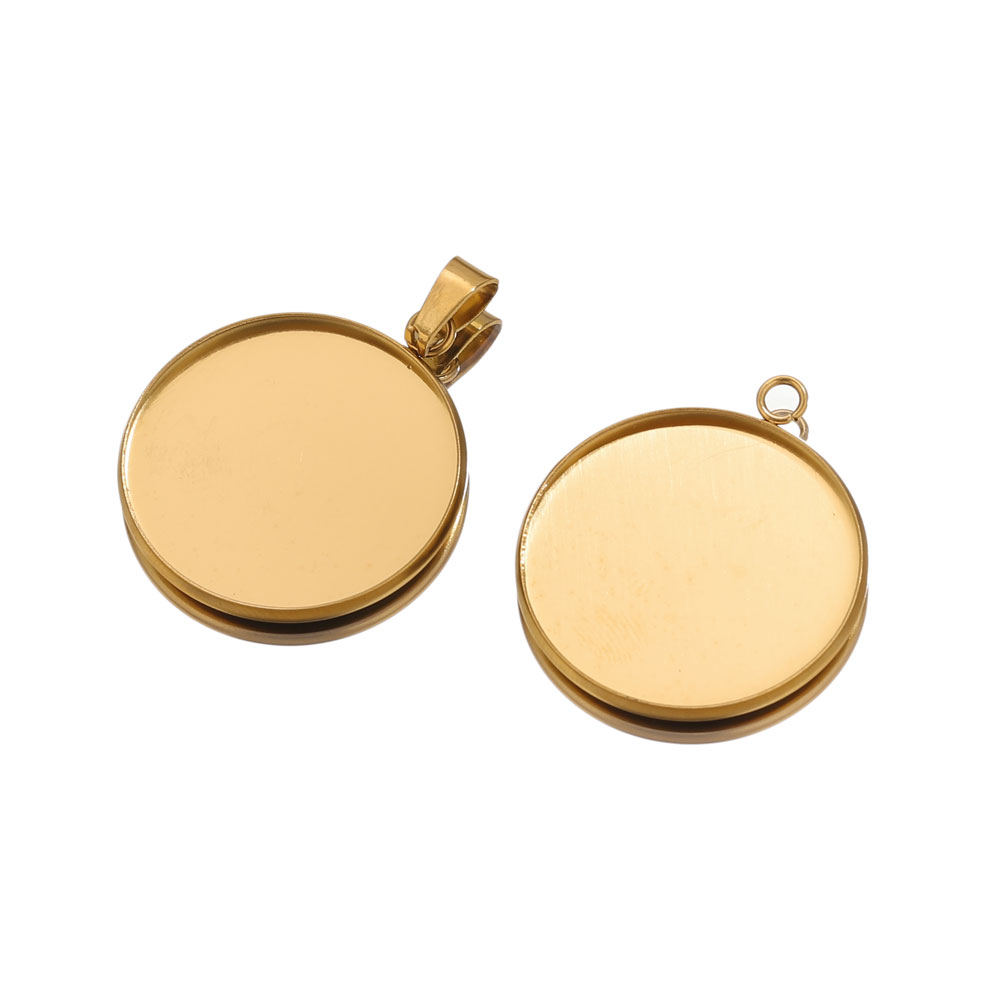 10 Stück Edelstahl Gold Anhäng – Resin Art Calligraphy Bewertung und Preis