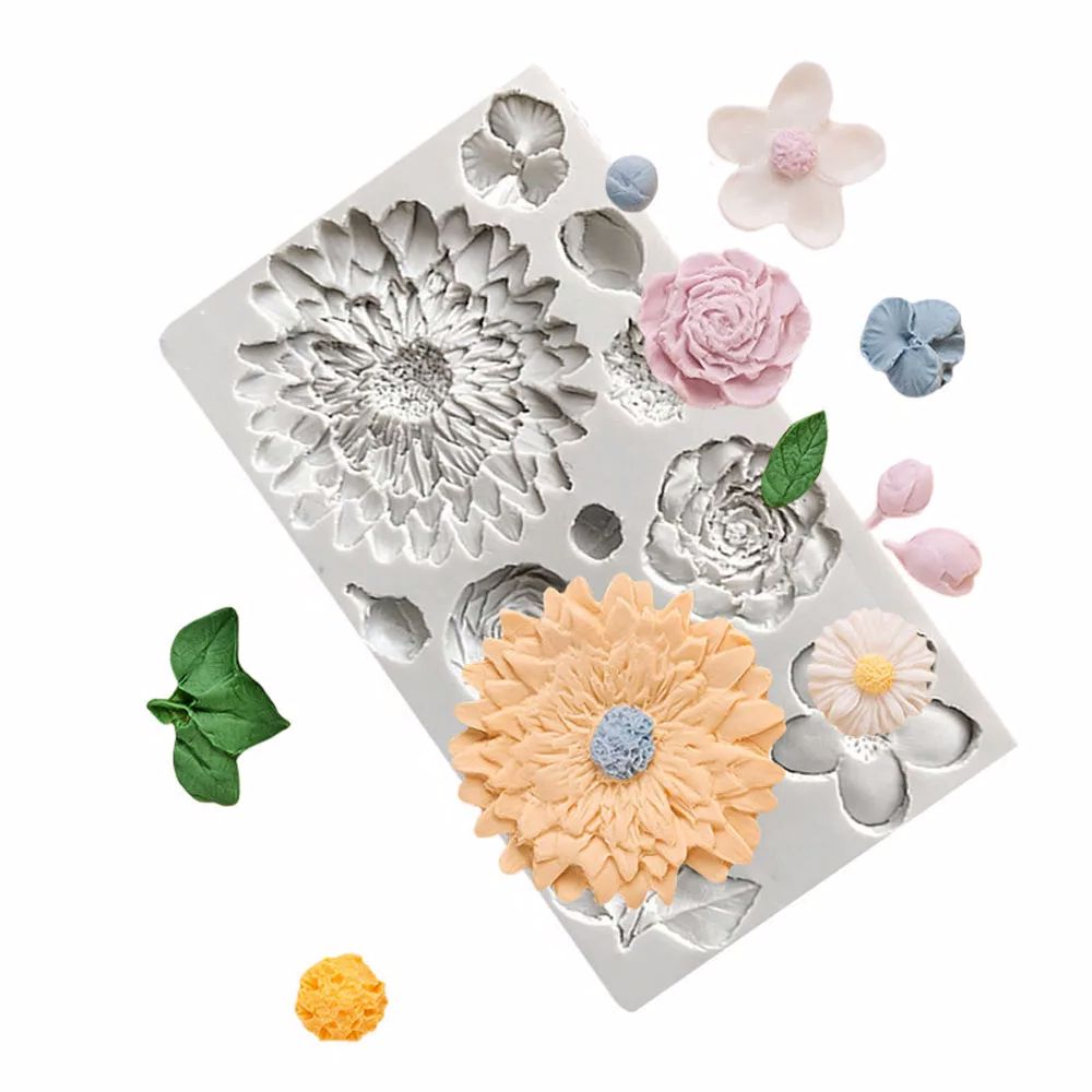 Silikon-Fondantform mit Sonnen – Resin Art Rose Petals Bewertung und Preis
