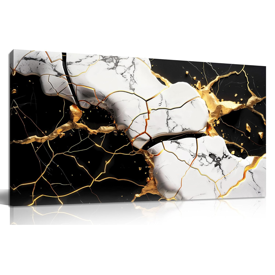 Schwarz-Gold-Textur, abstrakte – Resin Art Images Bewertung und Preis