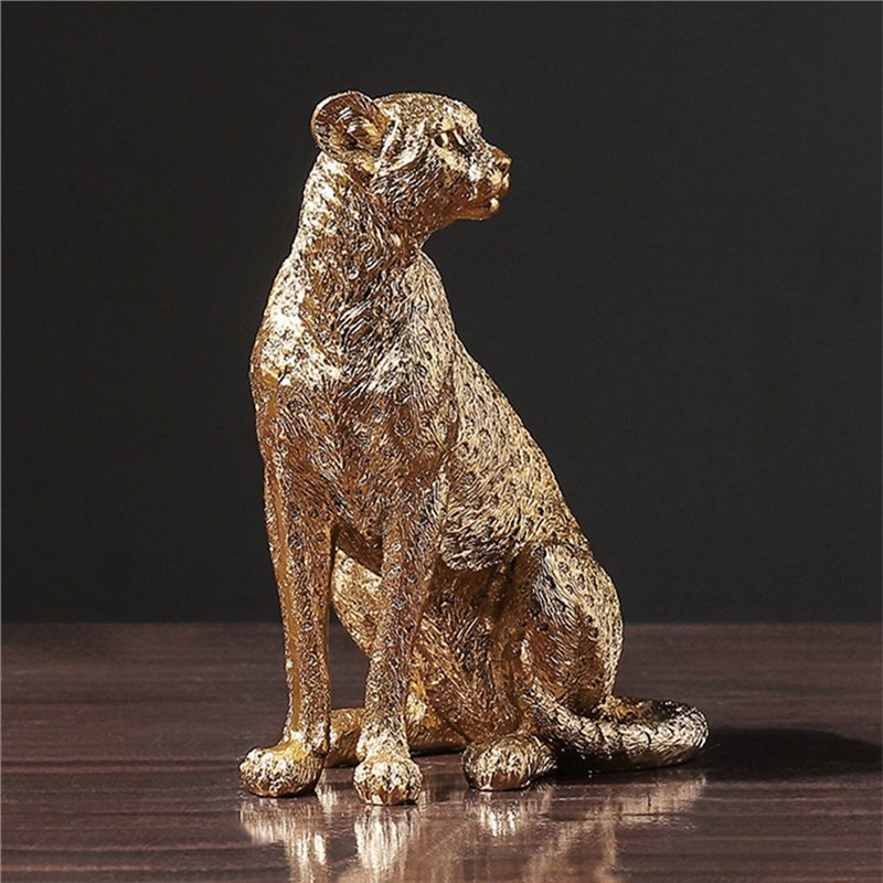 Moderne Leoparden-Harzskulptur – Resin Art Pro Bewertung und Preis