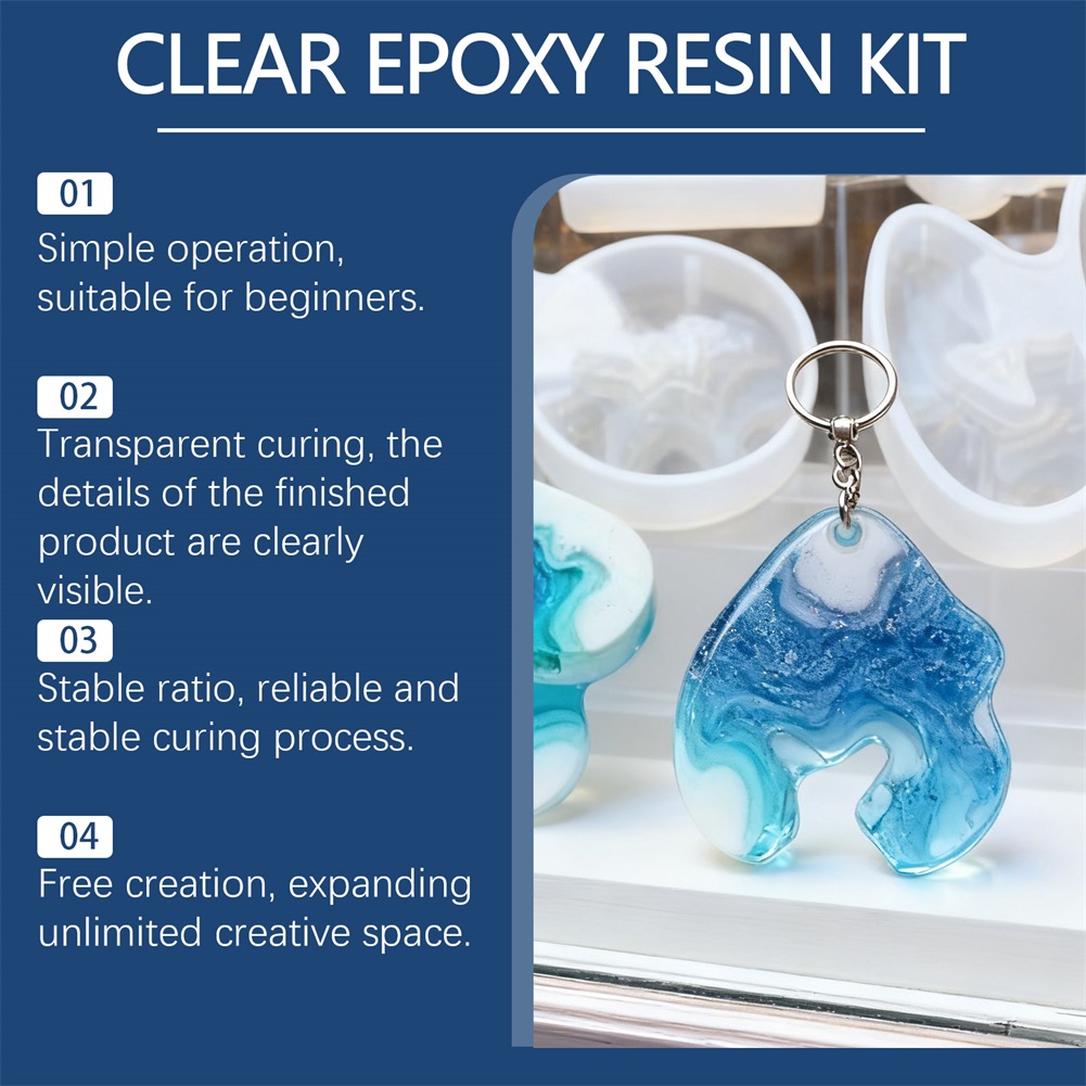 DIY Kristallklares Epoxidharz  – Resin Art Mold Bewertung und Preis