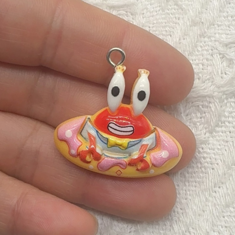 10 Stück Cartoon-Harzanhänger, – Resin Art Calligraphy Bewertung und Preis