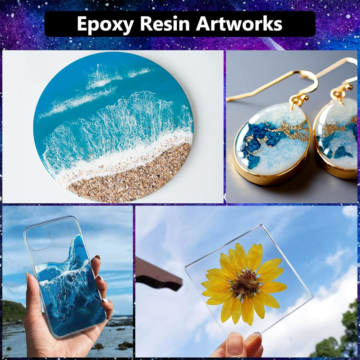1000 ml kristallklares Epoxidh – Resin Art And Jewelry Bewertung und Preis